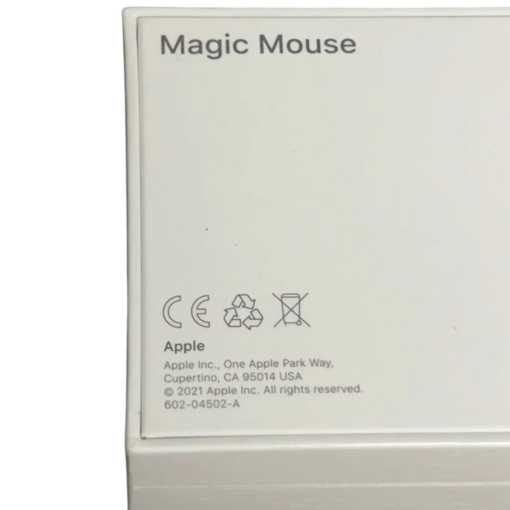 Apple Magic Mouse MK2E3AM/A Wireless Bluetooth Multi-Touch Mouse White Sealed